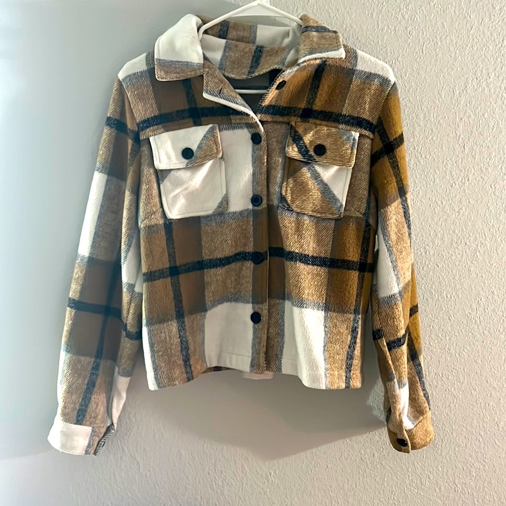 Small Shein button up sweater